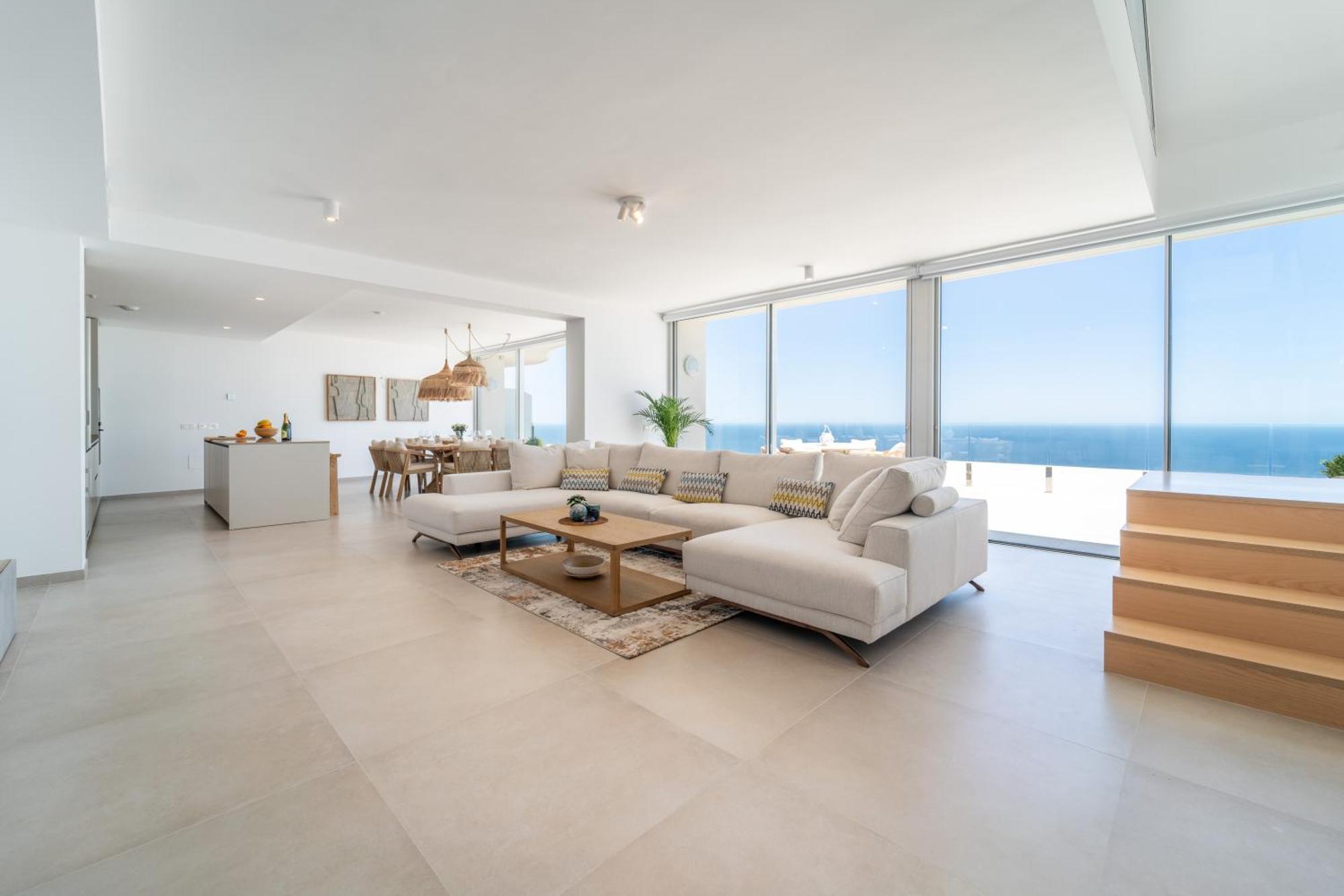 Appartement Panoramic Sea View 4 Bedroom Stupa Duplex With Jacuzzi Benalmádena