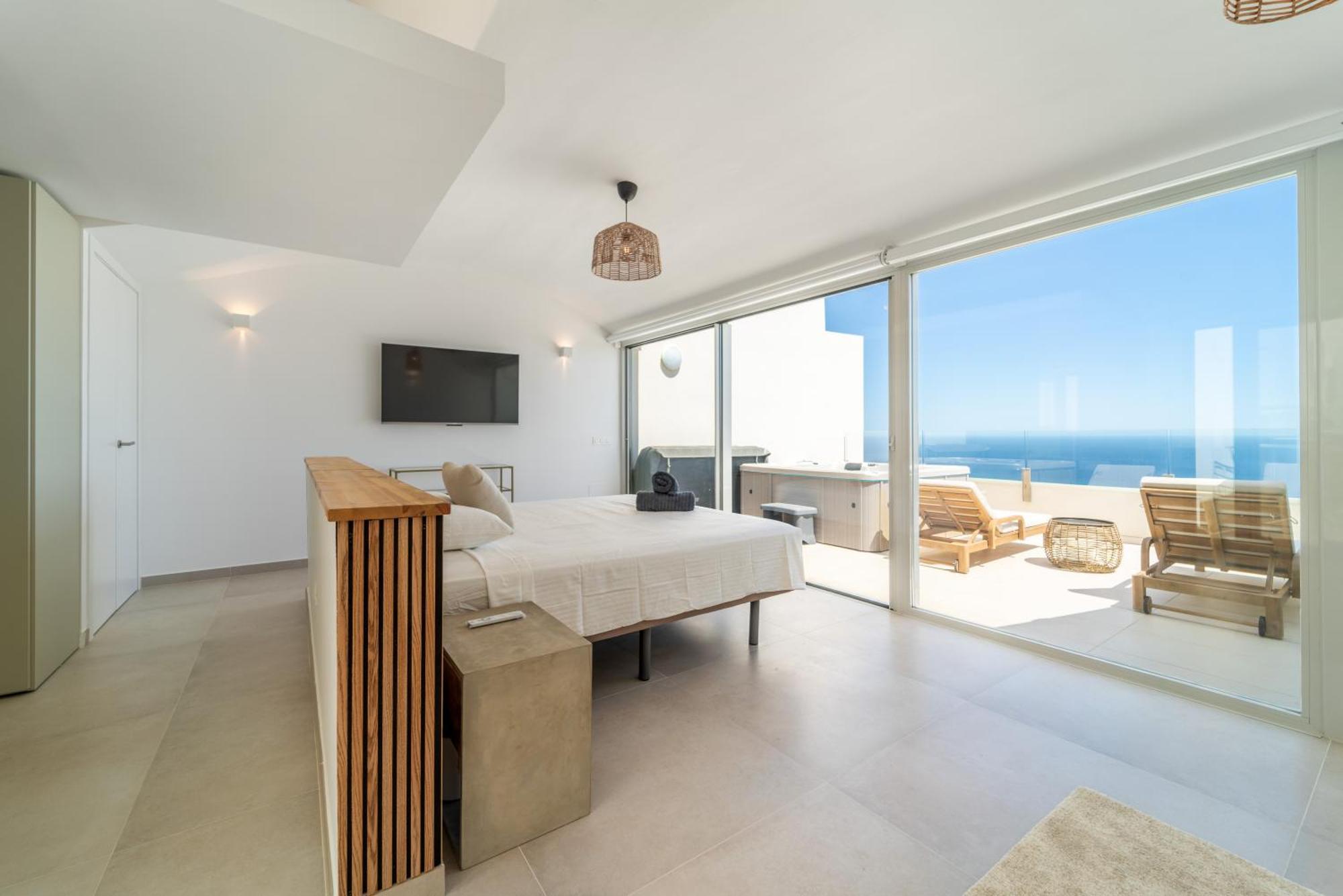 Panoramic Sea View 4 Bedroom Stupa Duplex With Jacuzzi Apartment