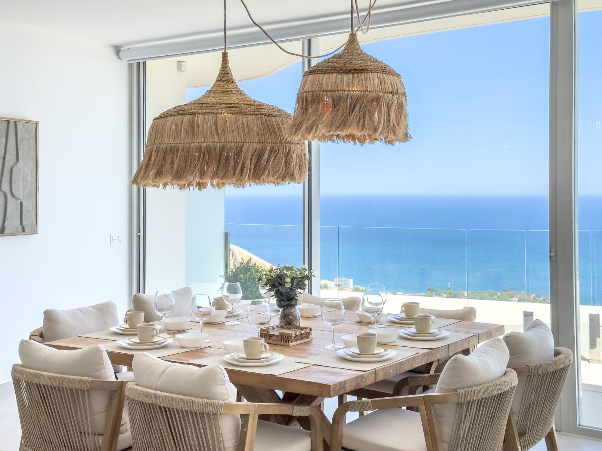 Panoramic Sea View 4 Bedroom Stupa Duplex With Jacuzzi Benalmadena