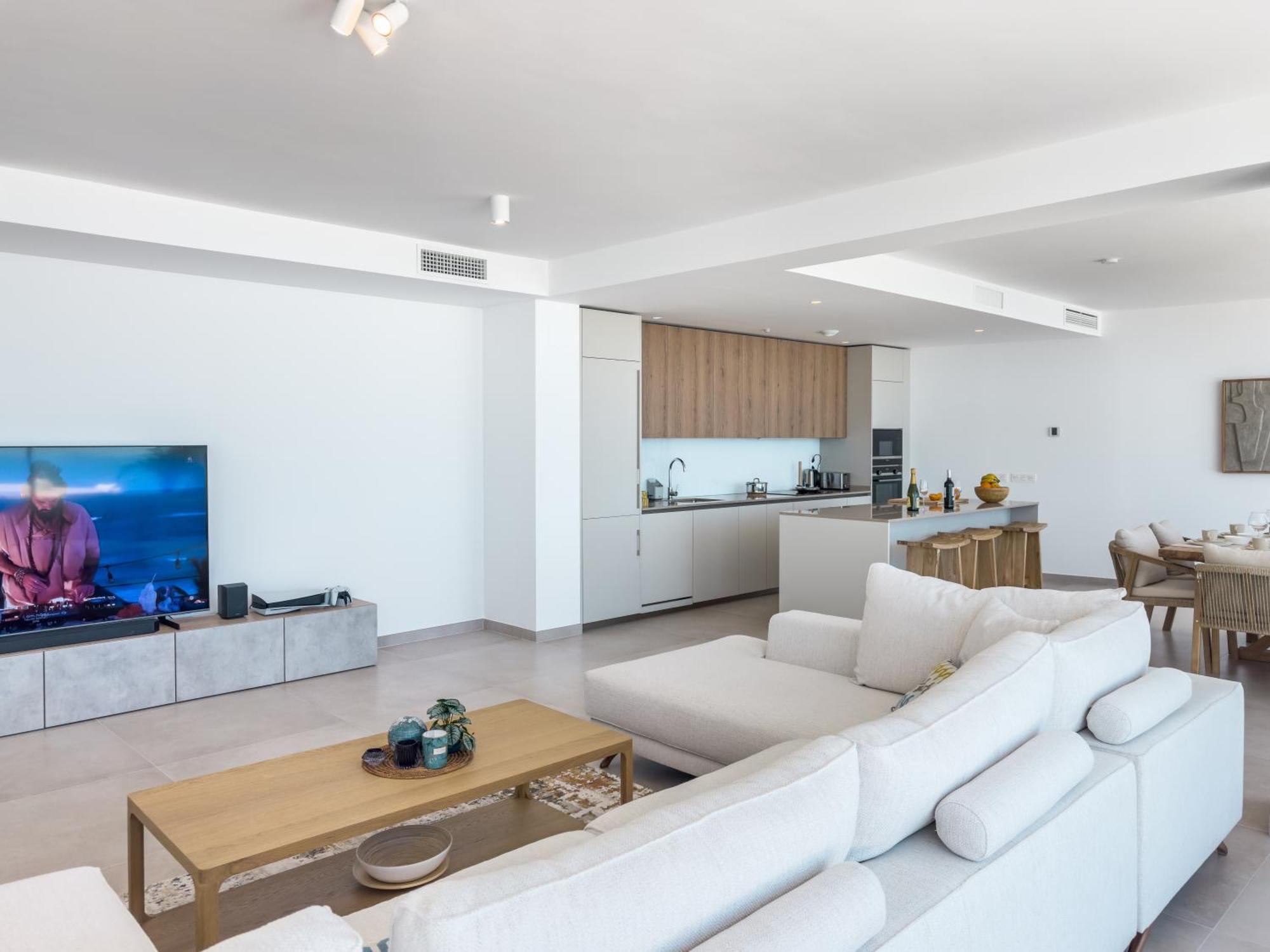 Apartment Panoramic Sea View 4 Bedroom Stupa Duplex With Jacuzzi Benalmadena