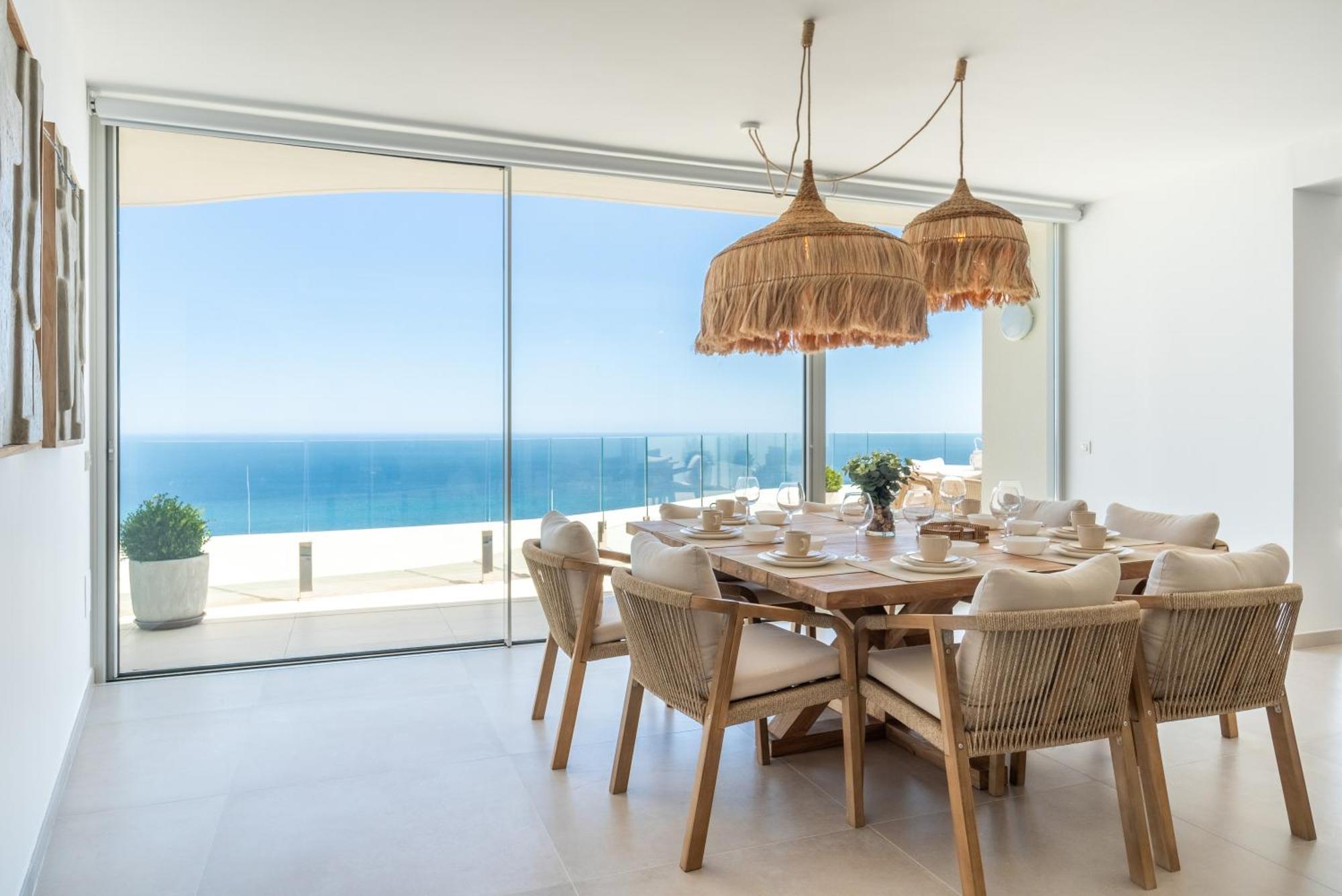 Panoramic Sea View 4 Bedroom Stupa Duplex With Jacuzzi Benalmadena